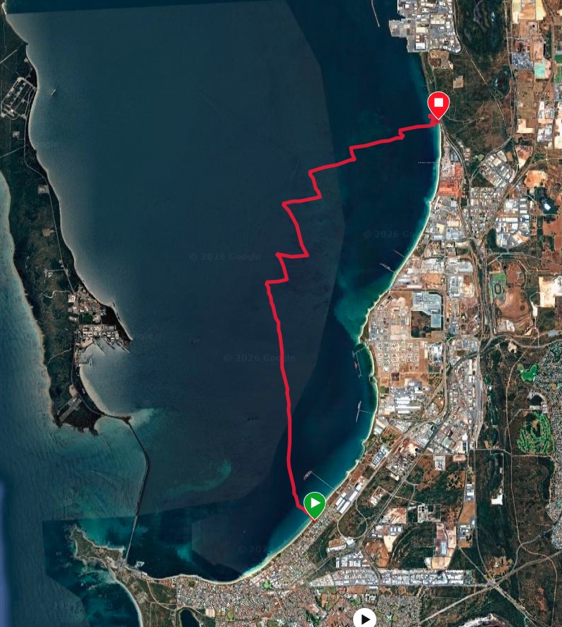 Rocko Grain Terminal to Challenger Beach